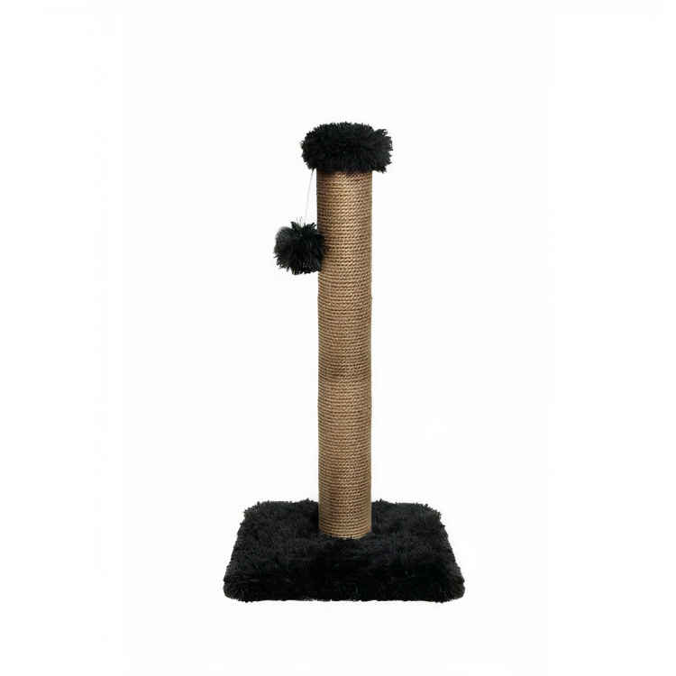 Topmast Fluffy Krabpaal Zwart