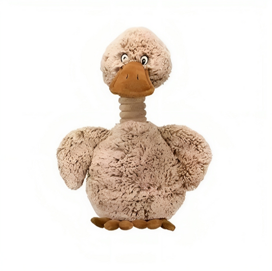 TRIXIE Furry Duck Dogplushy Toy Brown