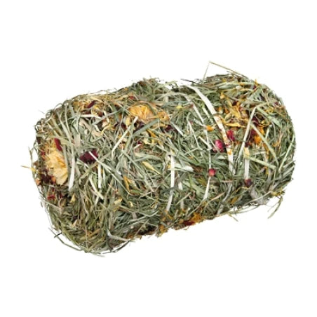 TRIXIE Hay Blossom Roll snack for rodents/rabbits