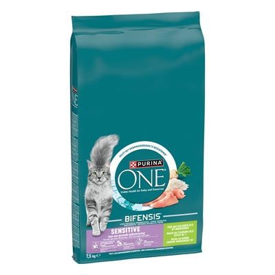 Purina One Sensitive Kalkoen / Rijst