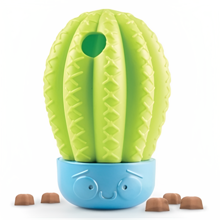 Brightkins Cactus Surprise Treat Dispenser for Dogs