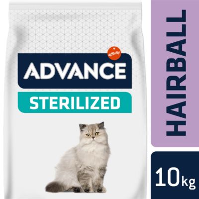 Advance Cat Sterilized Hairball Kalkoen en rijst 1,5kg of 10kg