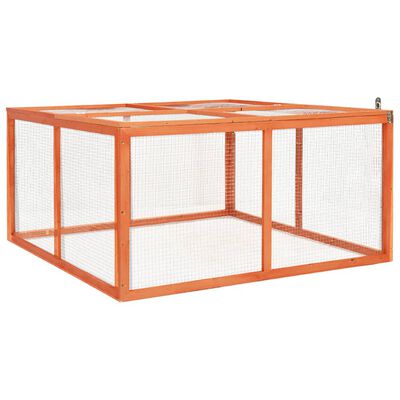 PetUtopia Wooden Squared Rabbit Hutch