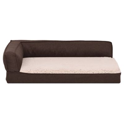 PetUtopia Corner Dogbed Brown / Cream