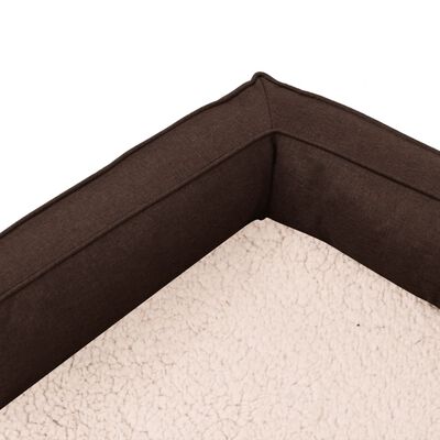 PetUtopia Bed for pets for in the corner brown / beige