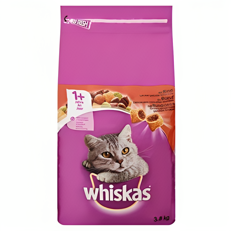 WHISKAS Adult Beef for Cats