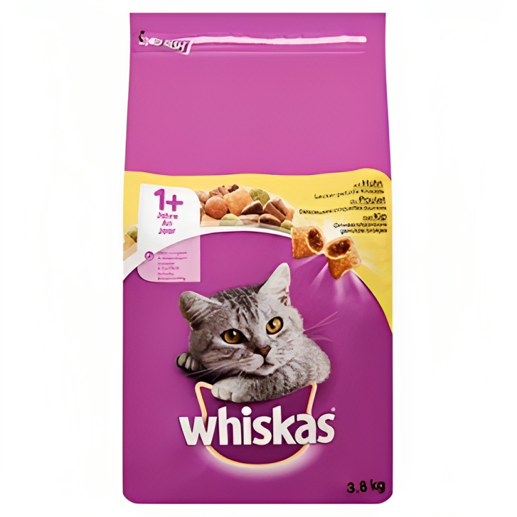 WHISKAS Adult Chicken brokken voor katten