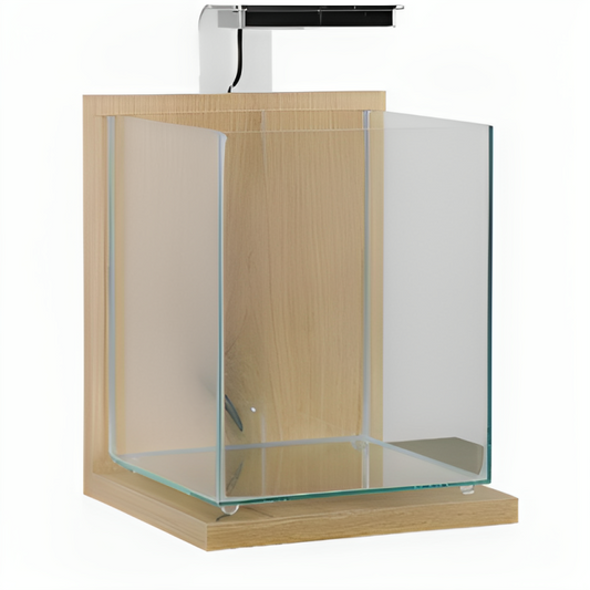 Zolux Glass Aquarium with Wooden Stand