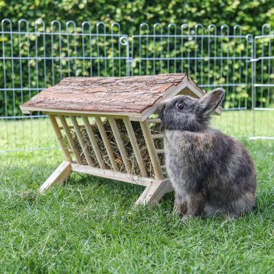 PetUtopia Râtelier à foin pour rongeurs et lapins