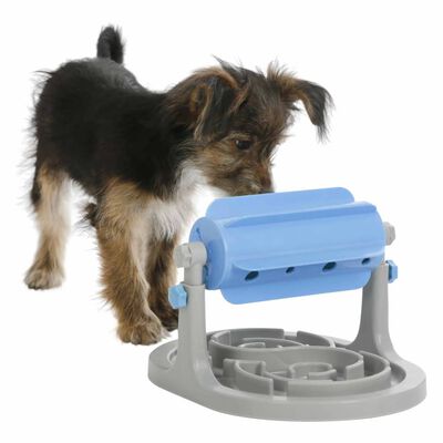 Kerbl Voerroller Denkspel Blauw / Grijs voor Honden