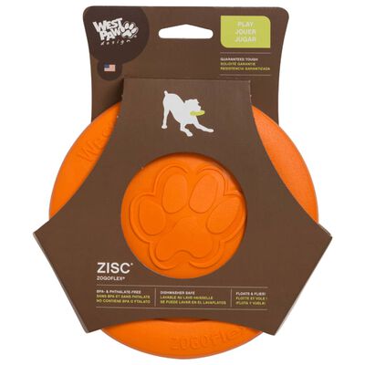 West Paw Frisbee pour chiens orange Large