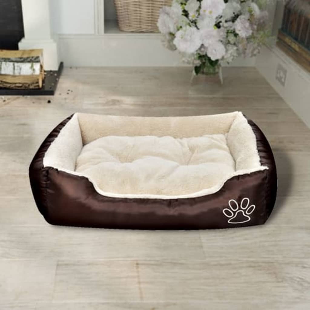 PetUtopia Lit pour Chiens Marron / Beige