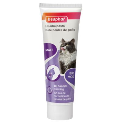 Hairball paste for cats