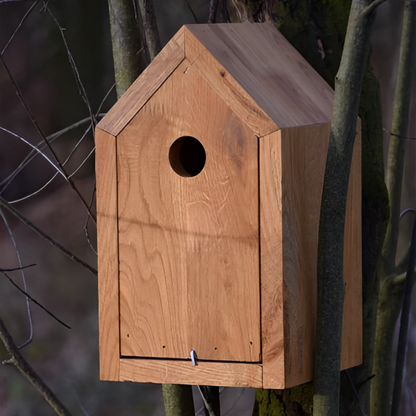 PetUtopia Grote houten vogelhuisje voor wilde vogels