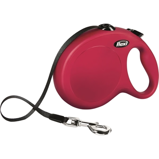 Flexi Long Leash Classic Red for dogs