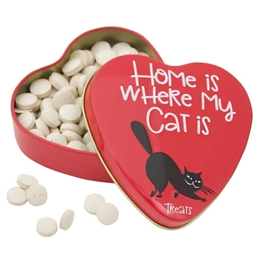 Sanal Heart Treat Container for cats