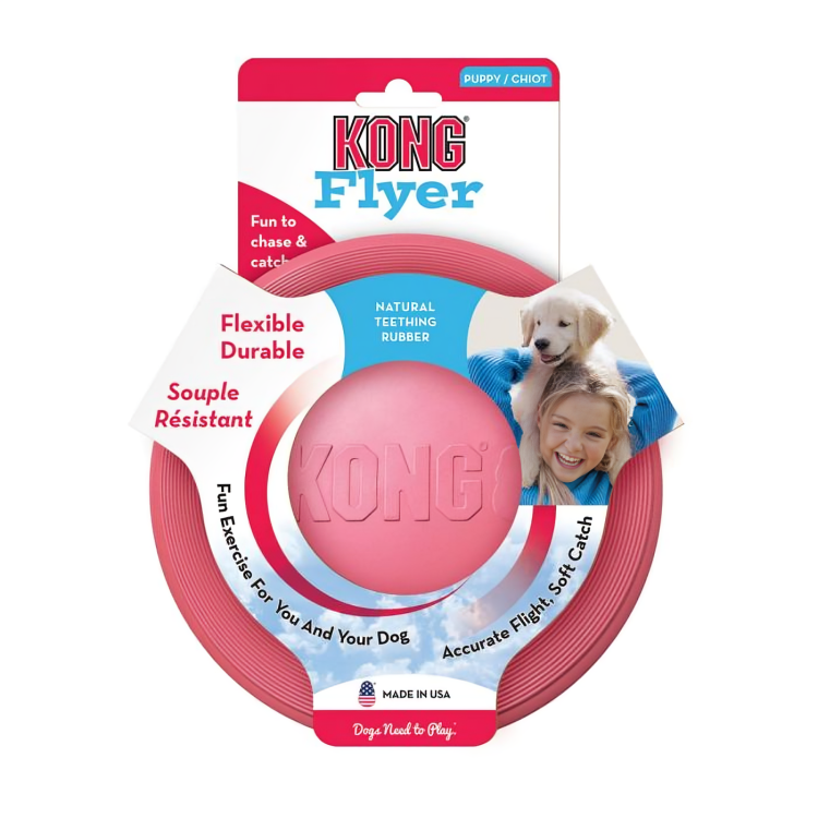 KONG Puppy Flyer frisbee pour chiots