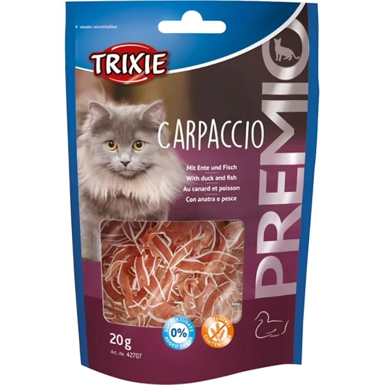 TRIXIE Premio Carpaccio snacks voor katten