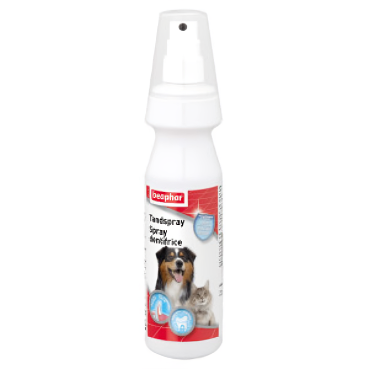 Beaphar Tandspray voor een gezond gebit van honden en katten