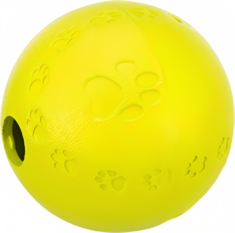 TRIXIE Rubber Snack Ball Lime Green