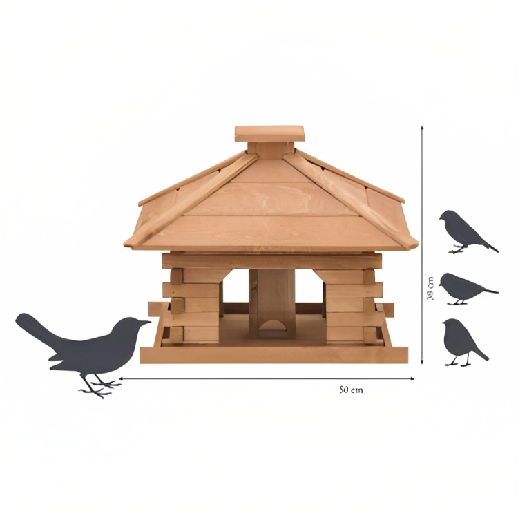 Dobar Vogelhuisje Handgemaakt Afmetingen