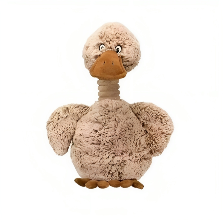  TRIXIE Furry Duck Dogplushy Toy Brown